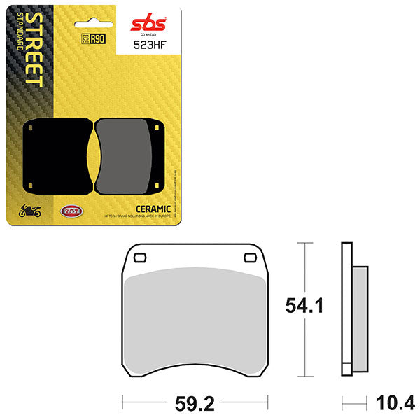 SBS ATV/UTV CERAMIC BRAKE PAD (6190523108)