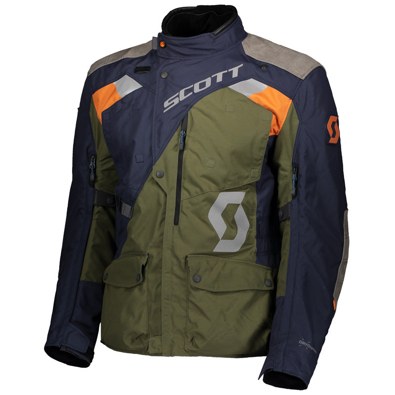 JACKET DUALRAID DRYO NIGHT BLUE/MOSS GREEN S
