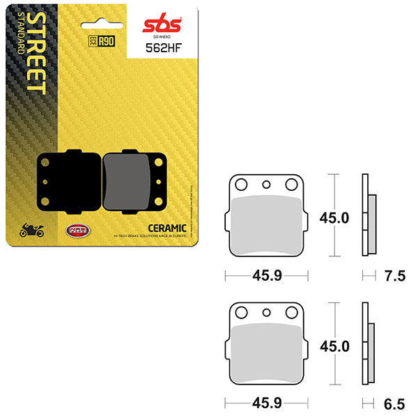 SBS ATV/UTV CERAMIC BRAKE PAD (6190562108)