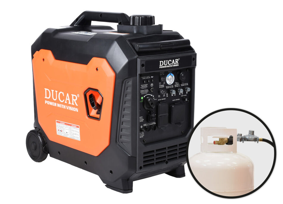 Ducar 4400W Inverter generator LPG/GAS