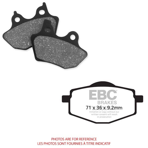 EBC Aramid Fiber Organic FA Series Pads (FA101)