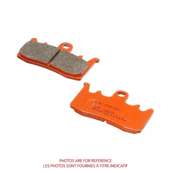 EBC Semi-Sintered V-Pads (FA130V)