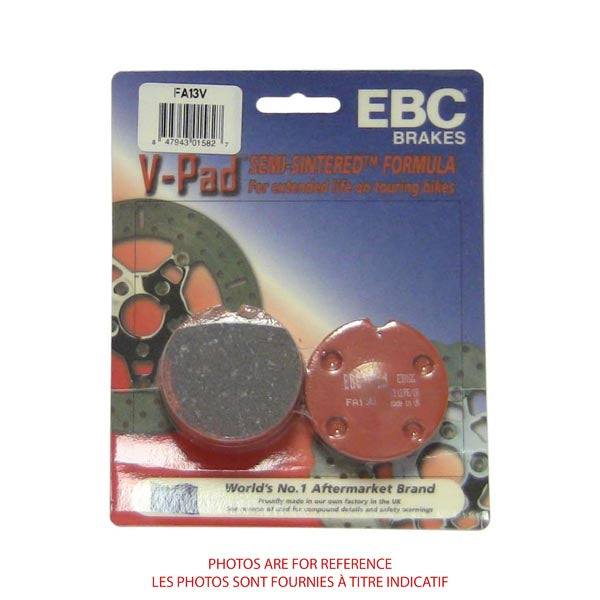 EBC Semi-Sintered V-Pads (FA13V)
