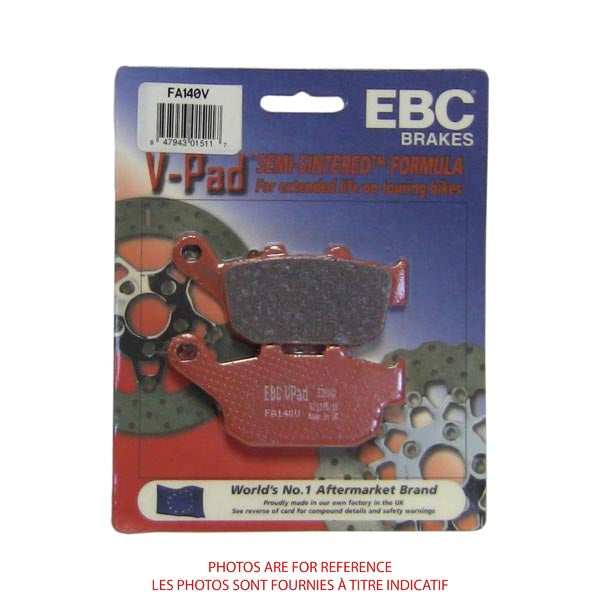 EBC Semi-Sintered V-Pads (FA140V)