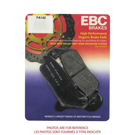 EBC Aramid Fiber Organic FA Series Pads (FA142)