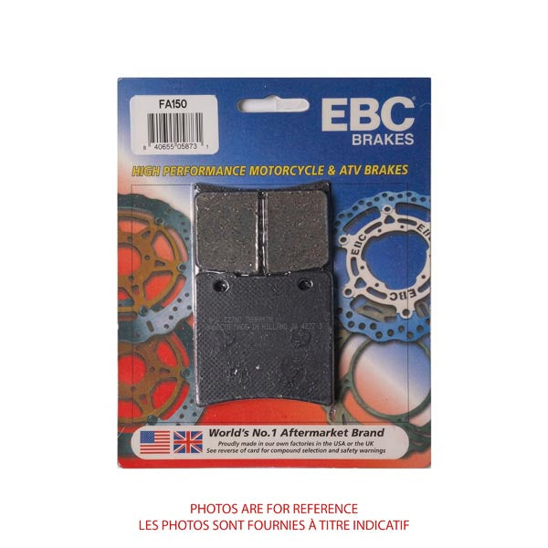EBC Aramid Fiber Organic FA Series Pads (FA150)