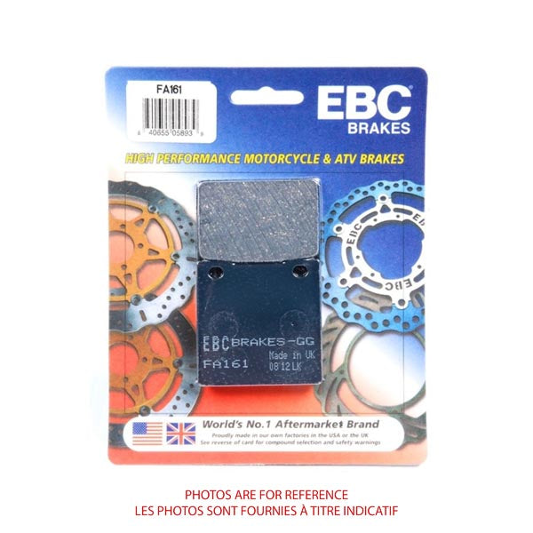 EBC Aramid Fiber Organic FA Series Pads (FA161)