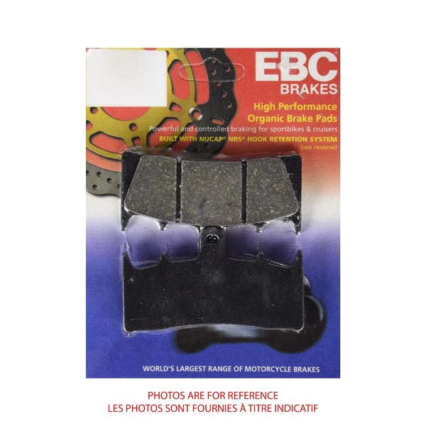 EBC Aramid Fiber Organic FA Series Pads (FA188)