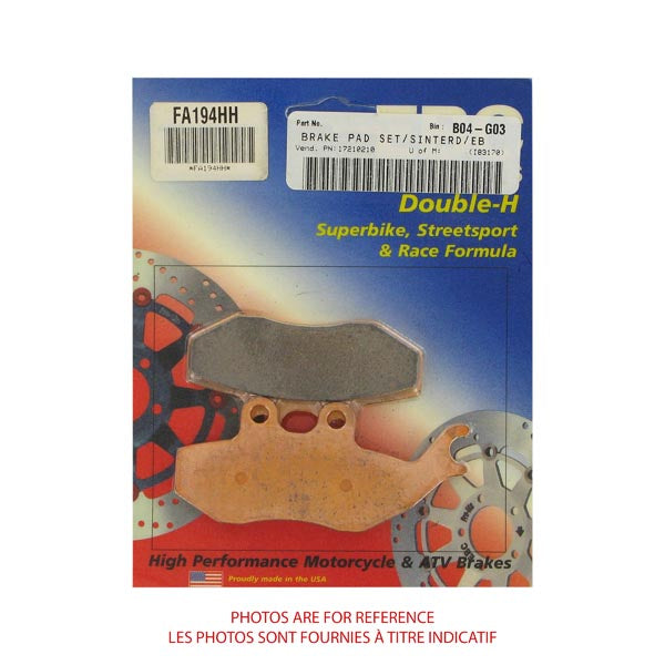 EBC Double-H Pads (FA194HH)