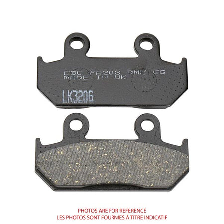 EBC Aramid Fiber Organic FA Series Pads (FA203)