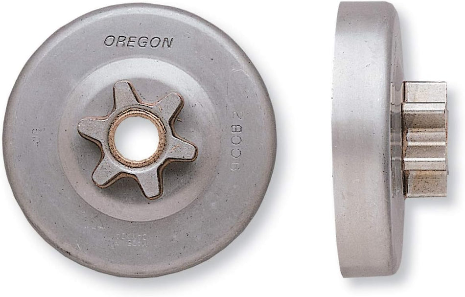 Oregon 41569X 6-Tooth Consumer Spur Sprocket Low Profile Pitch, 3/8"