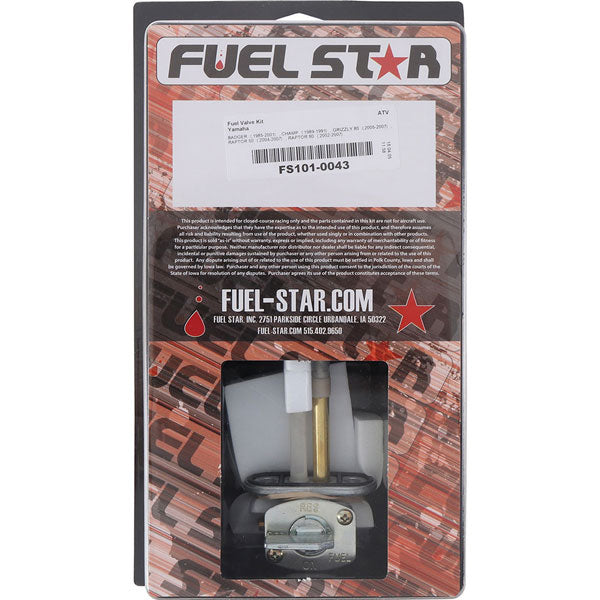 All Balls Racing Fuel Valve Kit (FS101-0143)