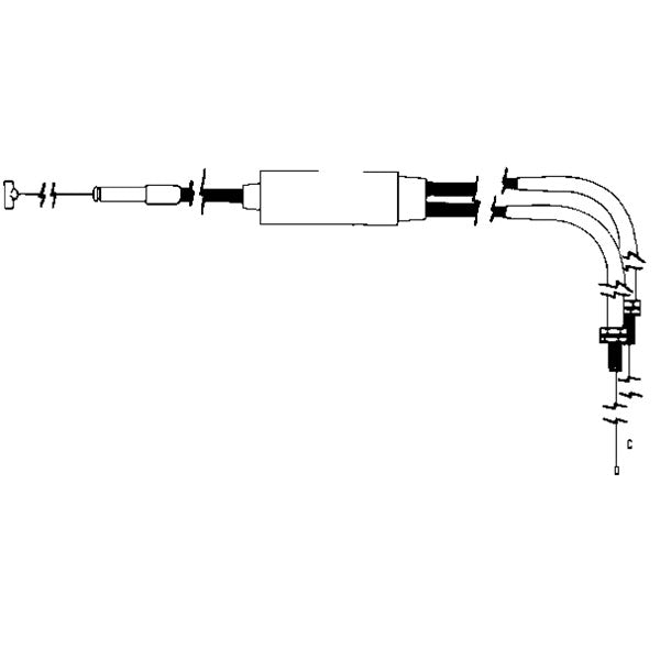 CÂBLE D'ACCÉLÉRATEUR SPX DOUBLE (05-139-41)