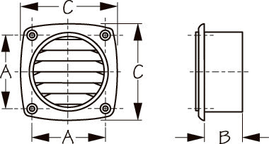 Sea Dog Hose Vent (700606)