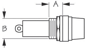 Sea Dog Fuse Holder with Screw on Cap (702822)