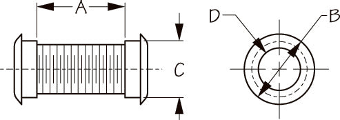 Sea Dog Drain Tubes (702841)