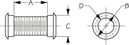 Sea Dog Drain Tubes (702841)