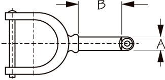 Sea Dog Oarlock Horn (702844)