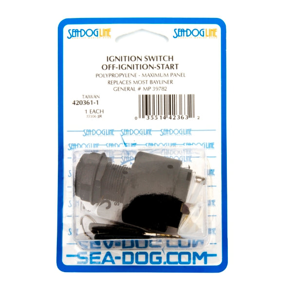 Sea Dog Interrupteur de démarreur à trois positions (702918)