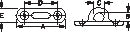Sea Dog Oblong Eye Plate (703304)