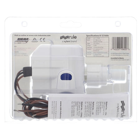 JABSCO RULE Rule Mate™ Fully Automated Bilge Pumps (706654)