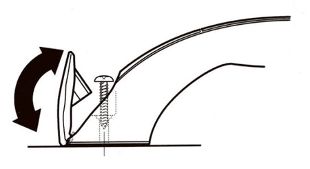 Attwood One-Piece Grab Handrail (707094)