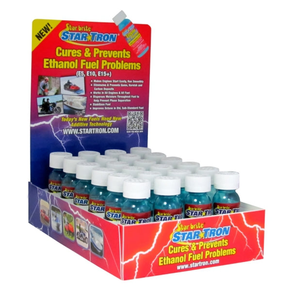 Star brite Display of 24 bottles - Star Tron Fuel Treatment (707360)