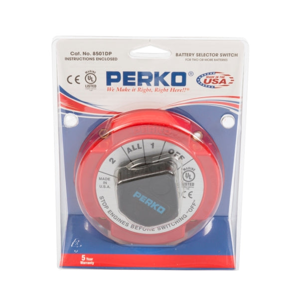 PERKO Battery Selector Switch (708040)