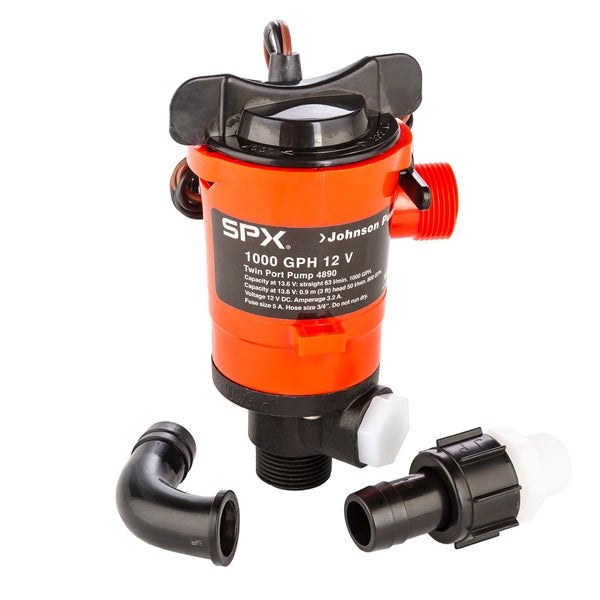 JOHNSON PUMP Pompe de cale, 1000 GPH (708945)
