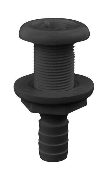 Attwood White Through-Hull Connector (709179)