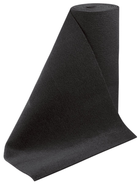 C.E. Smith Roll Carpet, Black,18" x 18' (709709)