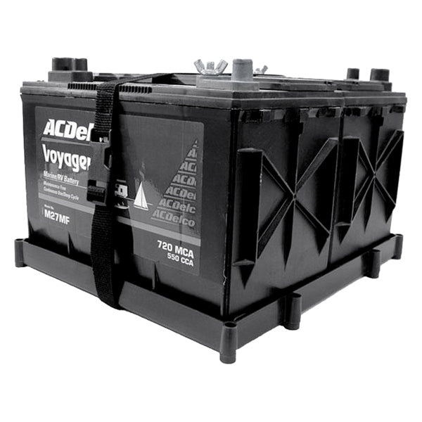 T-H Marine Dual Battery Holder Tray (710163)