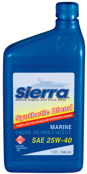 Sierra Synthetic Blend Oil 25W-40 FC-W (710886)