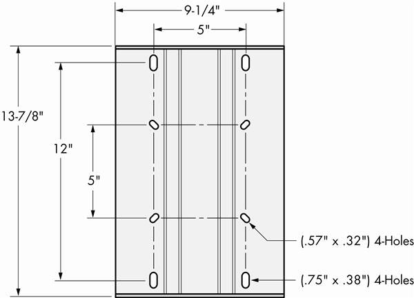 Attwood 3° Seat Mount Handle, Type AO (713712)