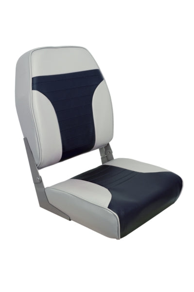 Springfield Economy Folding High Back Chair — Solid Color