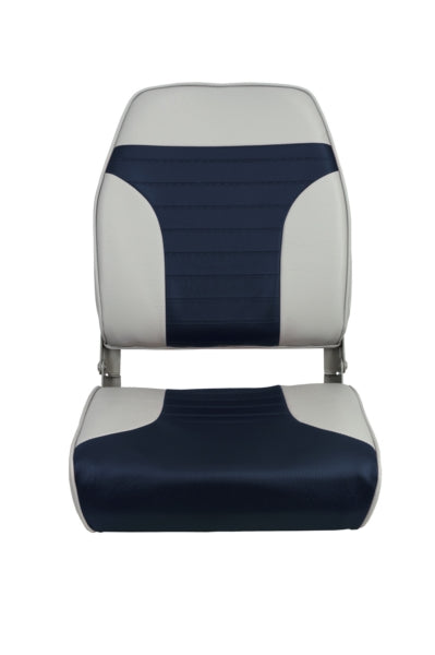 Springfield Economy Folding High Back Chair — Solid Color