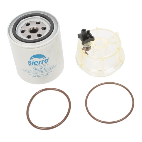 Sierra Fuel Water Separating Filter with Collection Bowl 18-7928-1 (717292)