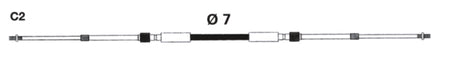 Uflex Universal 33C Control Cable - C2 (718575)