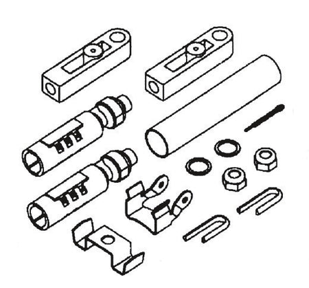Uflex K57 - Cable Adaptor (718656)