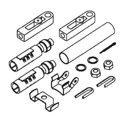 Uflex K57 - Cable Adaptor (718656)