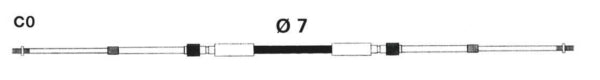 Uflex Universal 33C Control Cable - Mach 0 (718689)