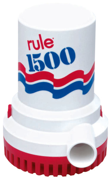 JABSCO RULE 1,500 GPH Pump, 12V (709223)