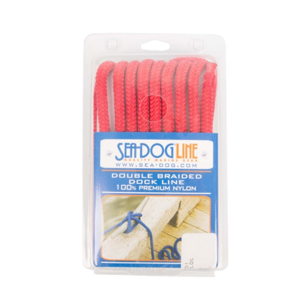 Sea Dog Double Braided Nylon Dock Line (729375)