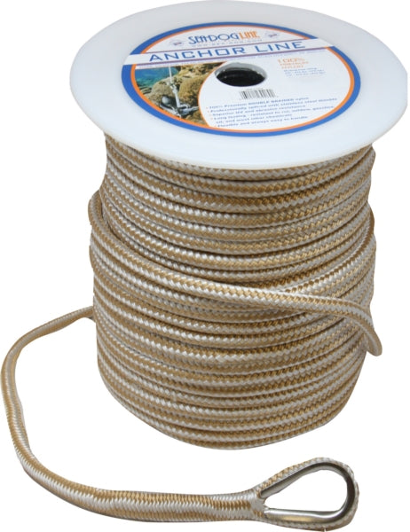 Sea Dog Double Braided Nylon Anchor Line (729400)