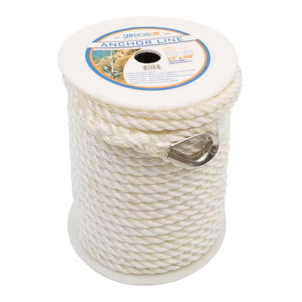 Sea Dog Double Braided Nylon Anchor Line (729401)