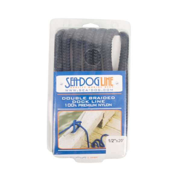 Sea Dog Double Braided Nylon Dock Line (729427)
