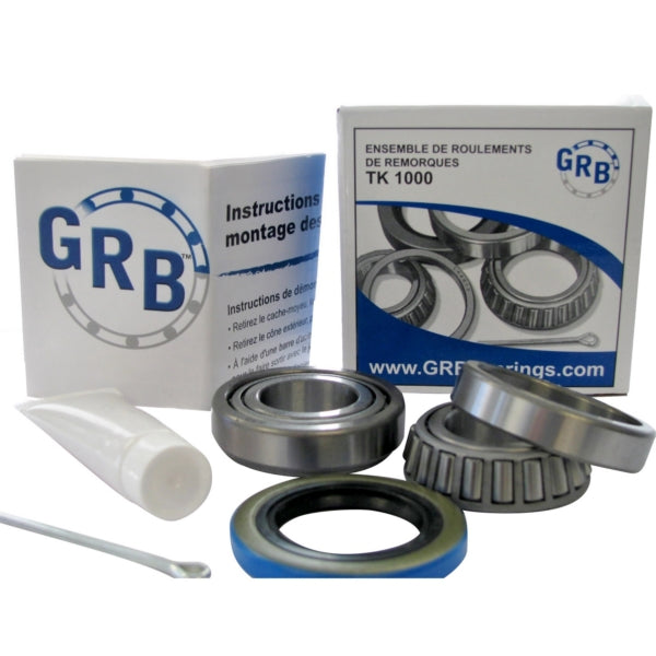 GRB Bearing Trailer Wheel Bearing Kits, TK 1000 (730448)