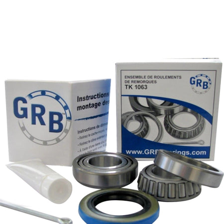 GRB Bearing Trailer Wheel Bearing Kits, TK 1063 (730449)