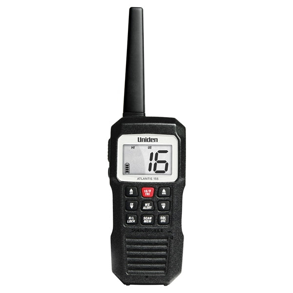 Uniden Atlantis 155 Handheld VHF Radio (734428)