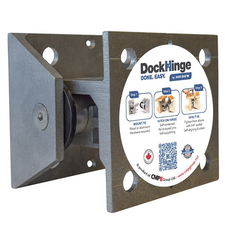 Dock Edge DockHinge 5/8P for 1/2” Hardware (734645)